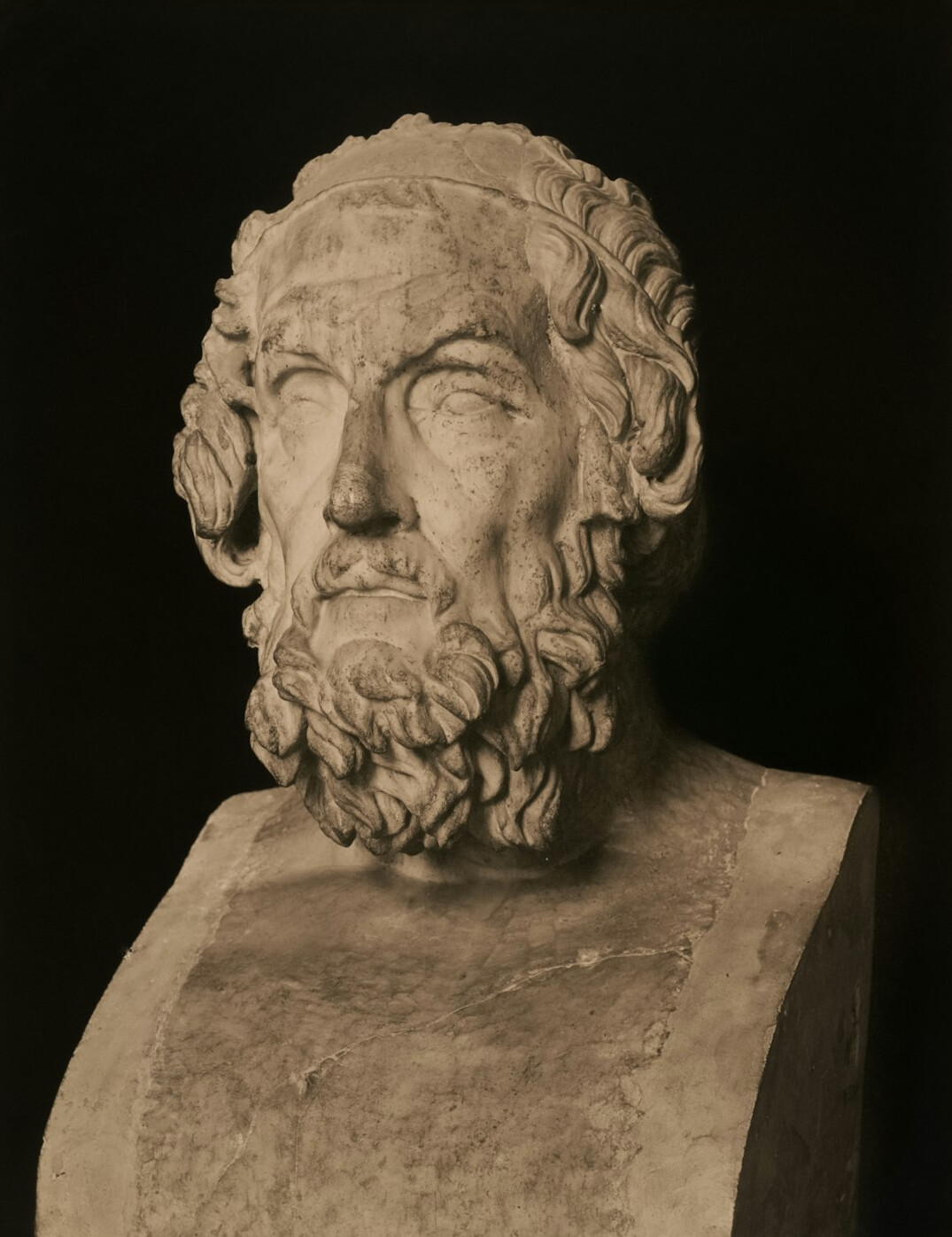 Portrait of a bearded man