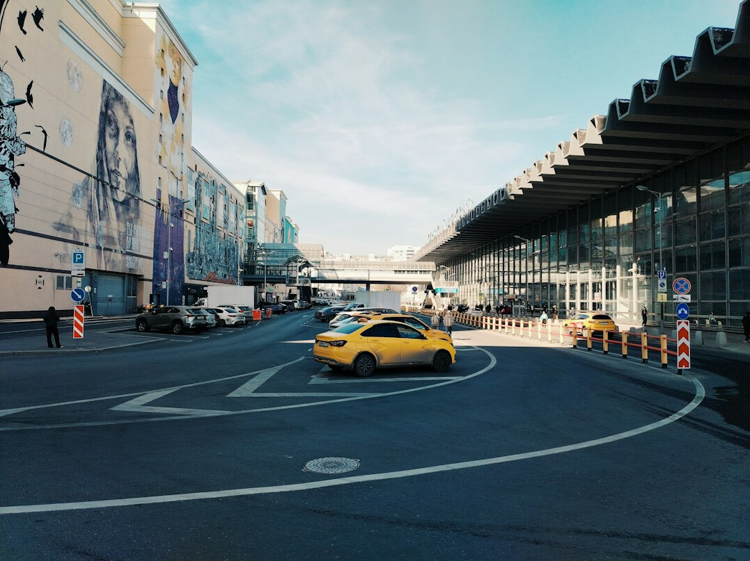 Car parked near a building