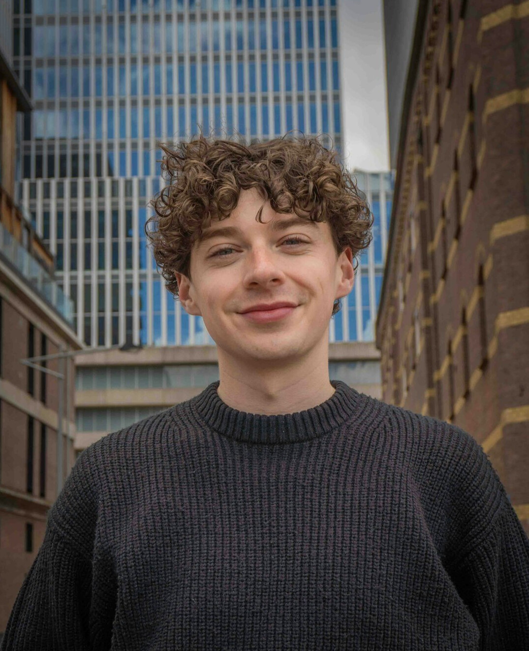 Portrait of a smiling man